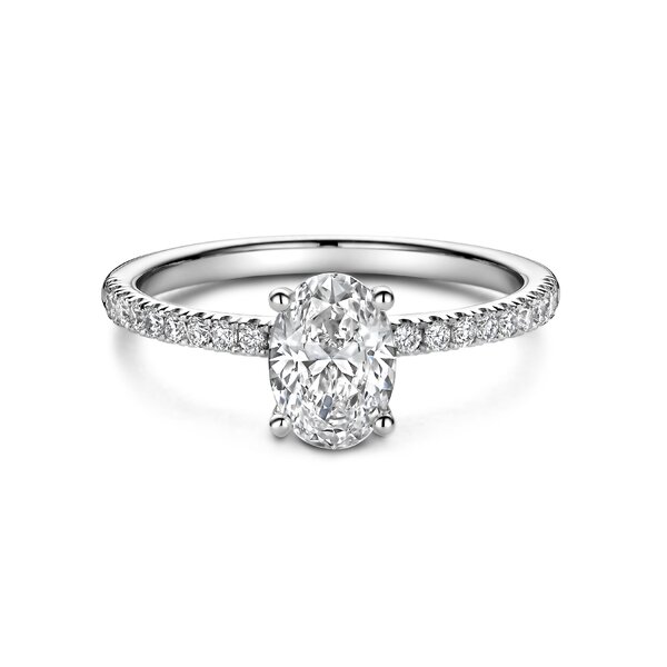 Treasured by Lien Pavé verlovingsring OV4-23-C-W/90