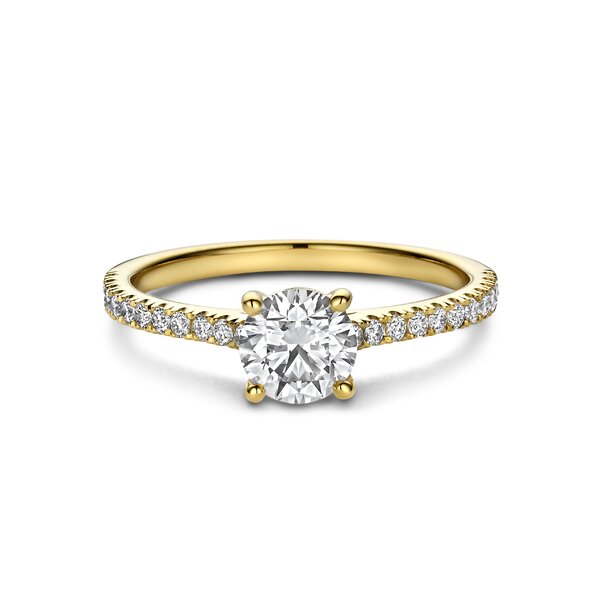 Treasured by Lien Pavé verlovingsring BR4-23-S-G/70