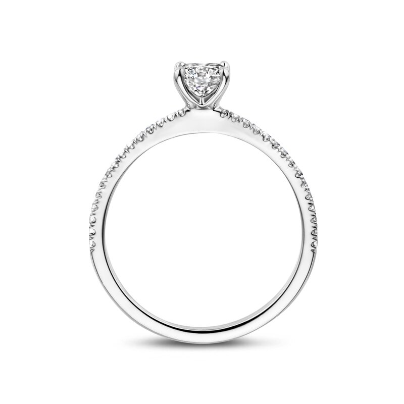 Treasured by Lien Pavé verlovingsring - BR4-23-C-W/50 - 3