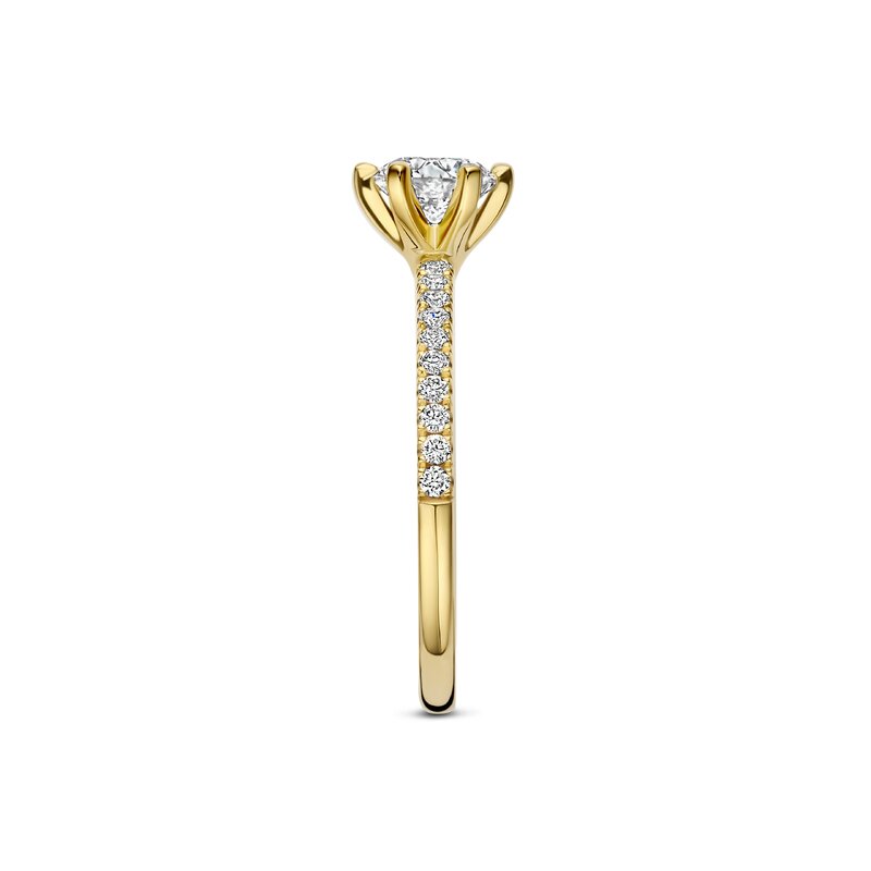 Treasured by Lien Pavé verlovingsring - BR6-23-C-G/70 - 2