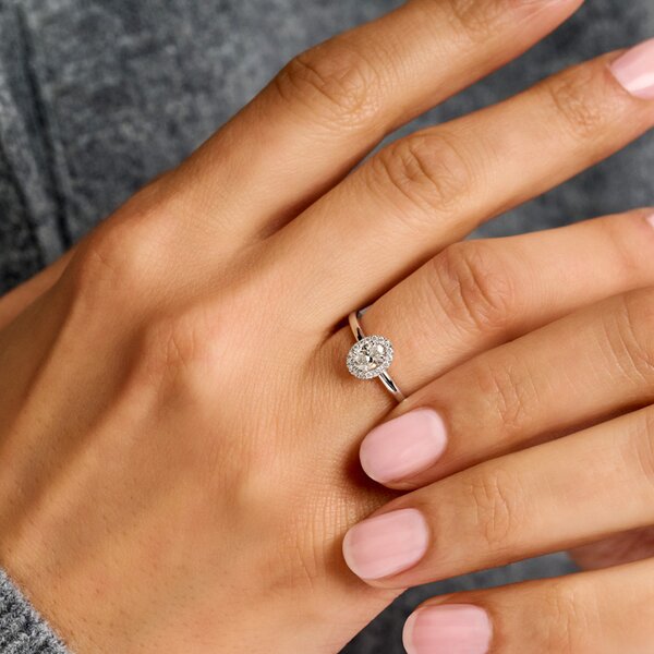 Treasured by Lien Halo verlovingsring OV4-14-C-W/30