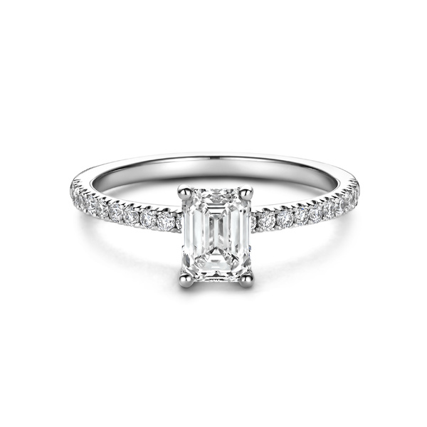 Treasured by Lien Pavé verlovingsring EM4-23-C-W/90