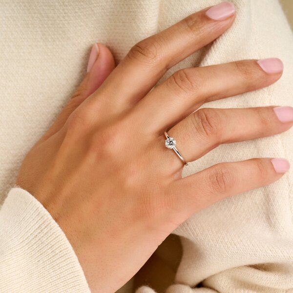 Treasured by Lien Solo verlovingsring BR6-13-C-W/50