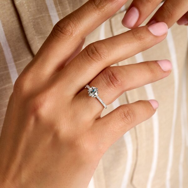 Treasured by Lien Pavé verlovingsring BR6-23-C-W/90