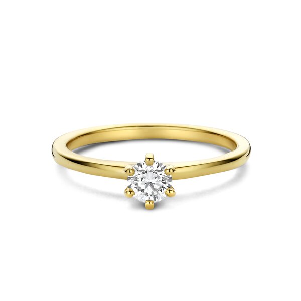 Treasured by Lien Solo verlovingsring BR6-13-C-G/30