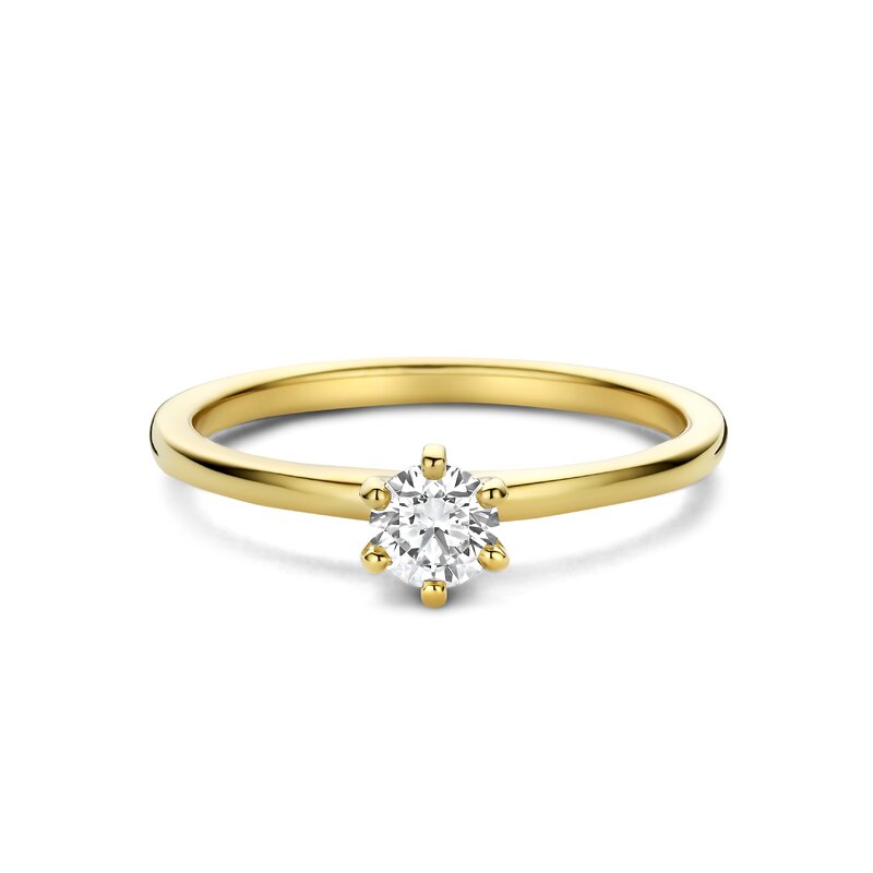 Treasured by Lien Solo verlovingsring Treasured by Lien Solo verlovingsring - BR6-13-C-G/30 - 1