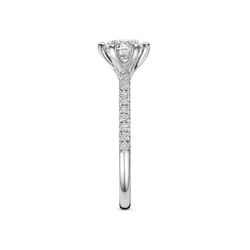 Treasured by Lien Pavé verlovingsring - BR6-23-C-W/90 - 2