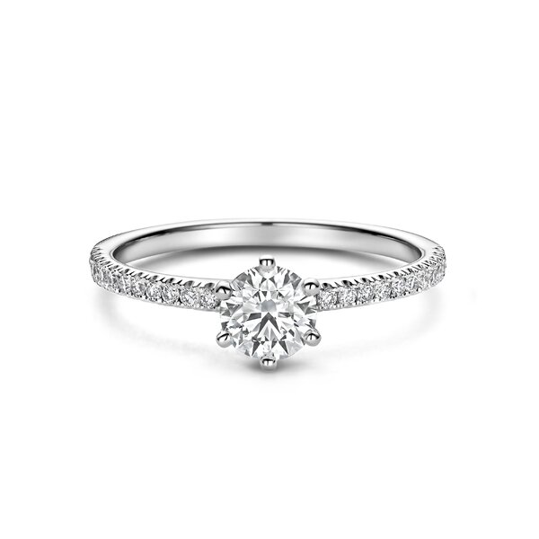 Treasured by Lien Pavé verlovingsring BR6-23-C-W/50