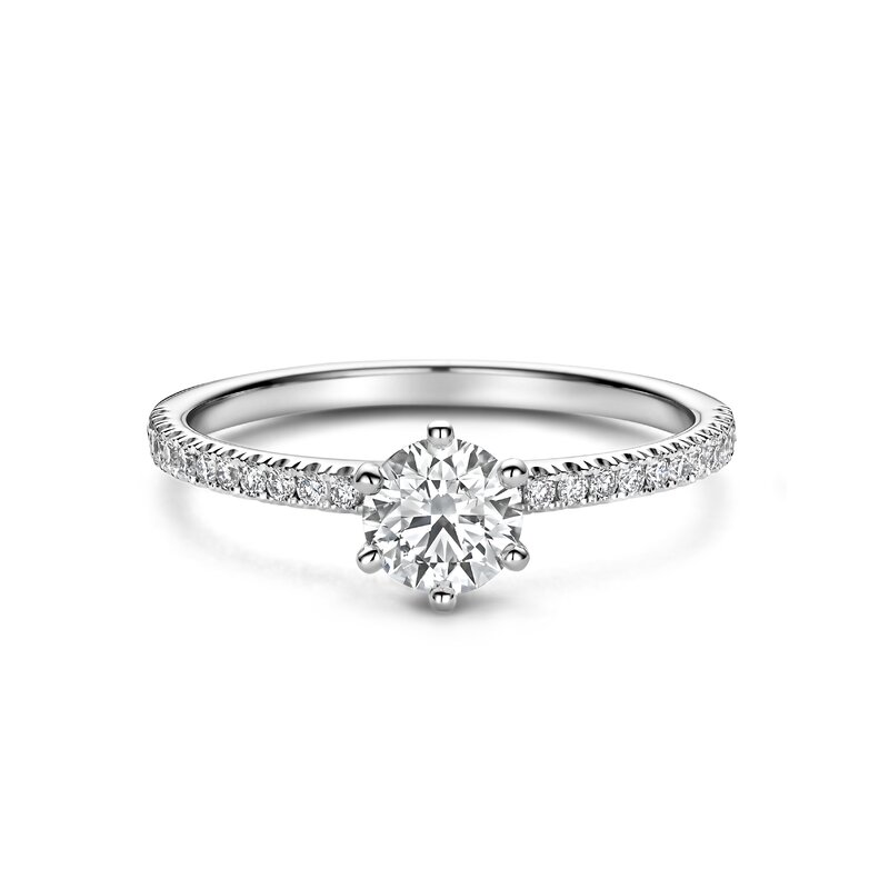 Treasured by Lien Pavé verlovingsring Treasured by Lien Pavé verlovingsring - BR6-23-C-W/50 - 1