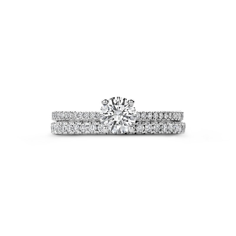 Treasured by Lien Pavé verlovingsring - BR4-23-C-W/50 - 4