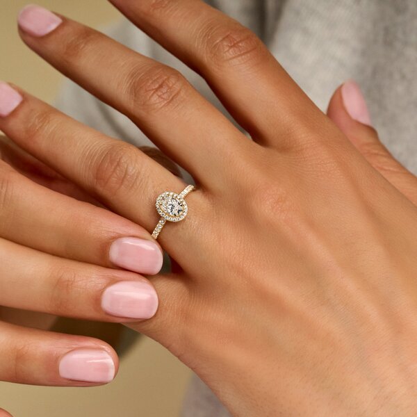 Treasured by Lien Icon verlovingsring OV4-24-S-G/70