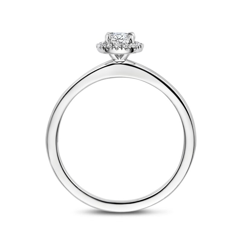 Treasured by Lien Halo verlovingsring - OV4-14-C-W/30 - 3
