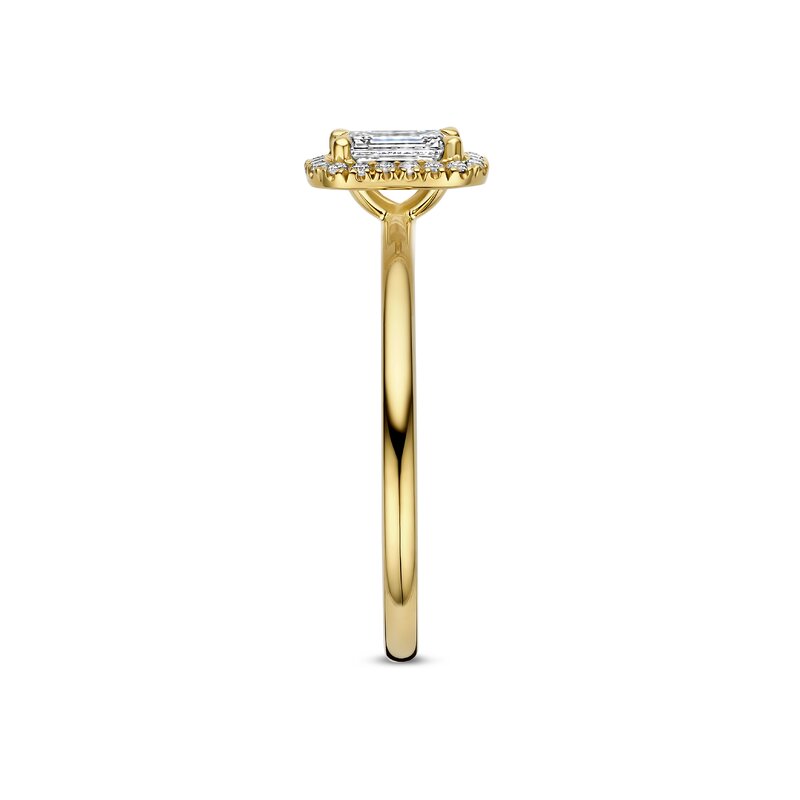 Treasured by Lien Halo verlovingsring - EM4-14-C-G/50 - 2