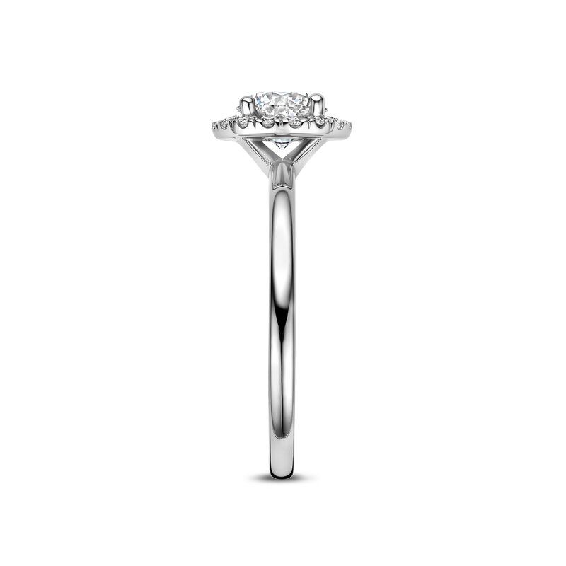 Treasured by Lien Halo verlovingsring - BR4-14-C-W/70 - 2