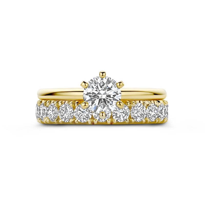 Treasured by Lien Solo verlovingsring Treasured by Lien Solo verlovingsring - BR6-13-C-G/70 - 4