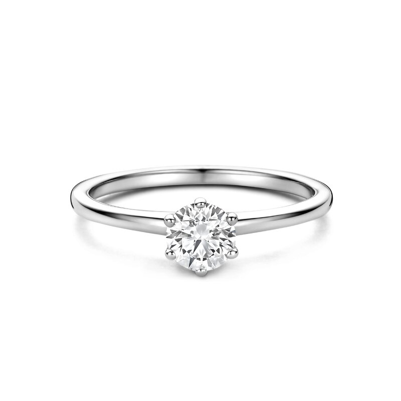 Treasured by Lien Solo verlovingsring - BR6-13-C-W/50 - 1