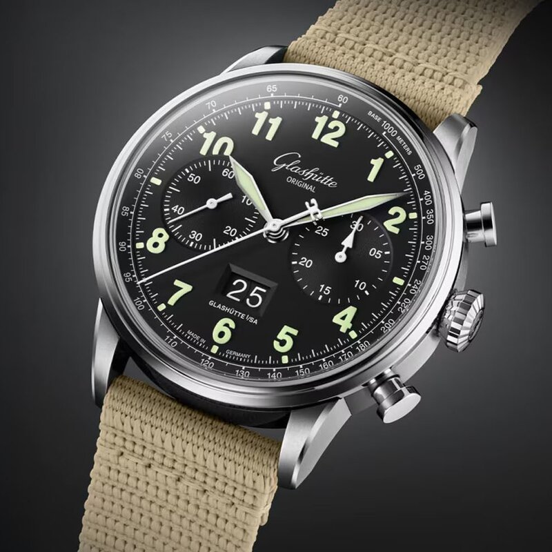 Glashütte Original Senator Chronograph Navigator 41mm - 1-37-24-20-12-64 - 2