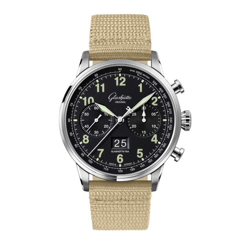 Glashütte Original Senator Chronograph Navigator 41mm - 1-37-24-20-12-64 - 1