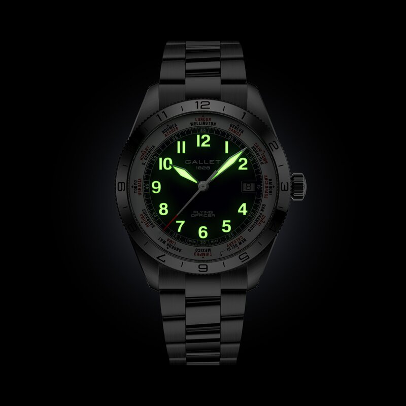 Gallet Flying Officer 40mm Gallet Flying Officer 40mm - AG1701131C1A1 - 3