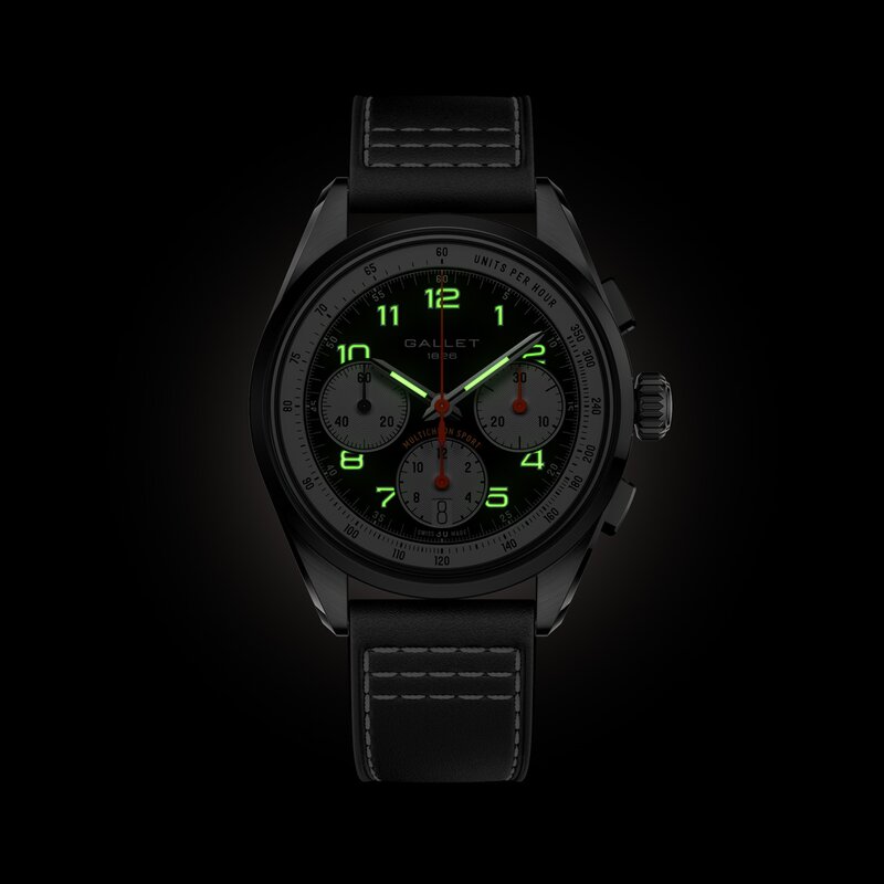 Gallet Multrichron Sport 41mm - AG2302131B1X1 - 3