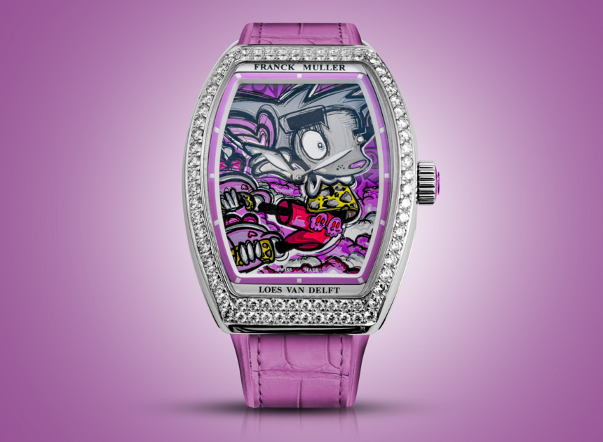 Franck Muller en Loes Van Delft brengen opnieuw kunst naar de pols Franck Muller en Loes Van Delft brengen opnieuw kunst naar de pols