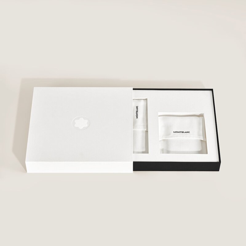 Montblanc Pix Ballpoint Pen Black Met Cardholder Set  - 137793 - 4