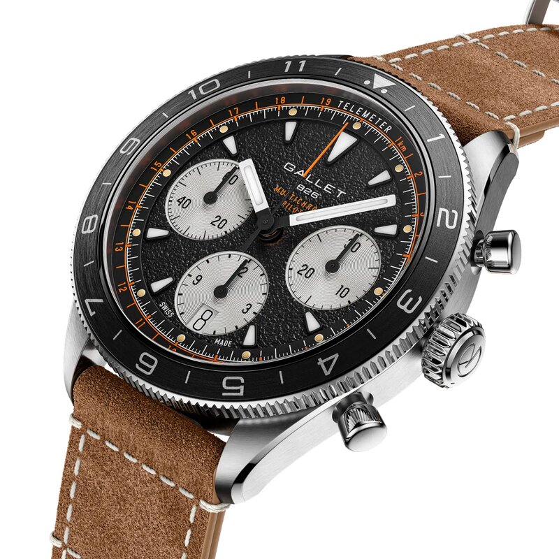 Gallet Multrichron Pilot 42mm Gallet Multrichron Pilot 42mm - AG2303251B1W1 - 2