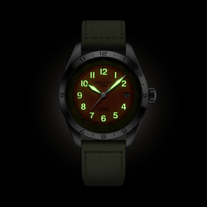Gallet Flying Officer 40mm Gallet Flying Officer 40mm - AG1701131O1W1 - 3