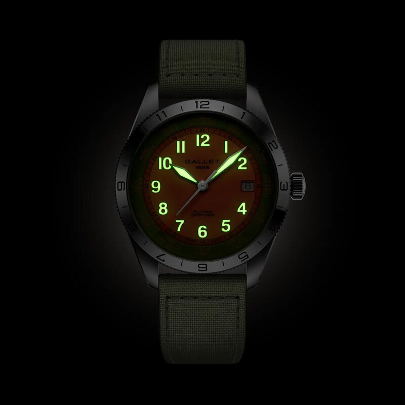 Gallet Flying Officer 40mm Gallet Flying Officer 40mm - AG1701131O1W1 - 5