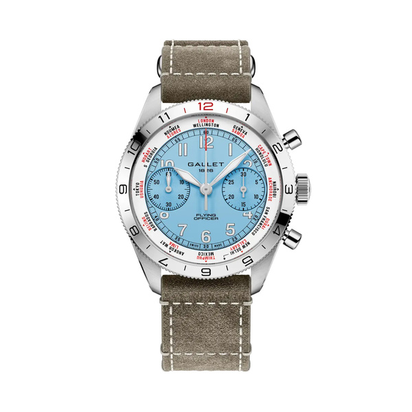 Gallet Flying Officer 40mm AG2301131C1W4