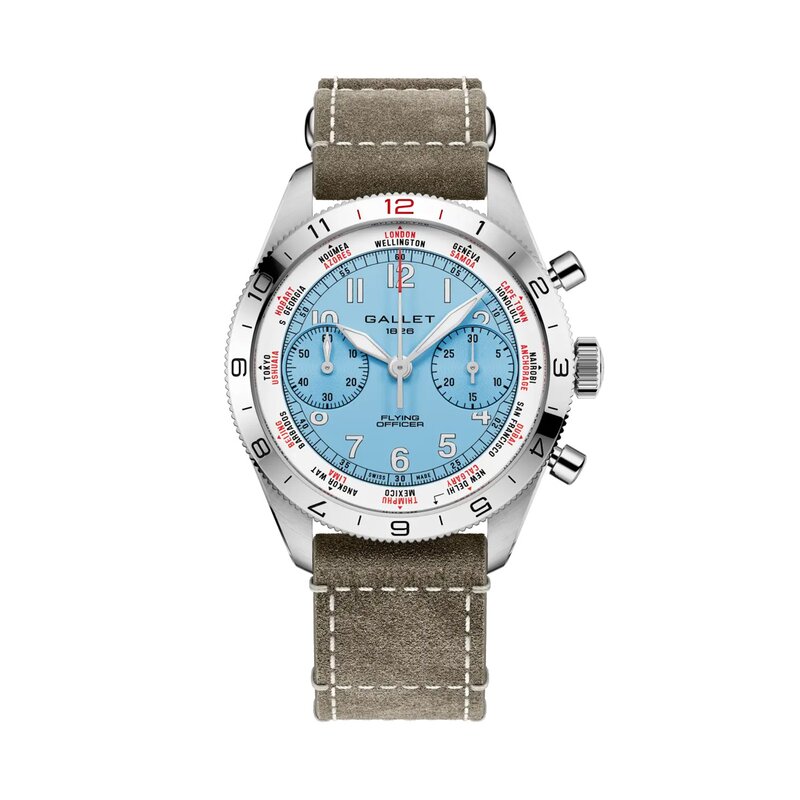 Gallet Flying Officer 40mm Gallet Flying Officer 40mm - AG2301131C1W4 - 1
