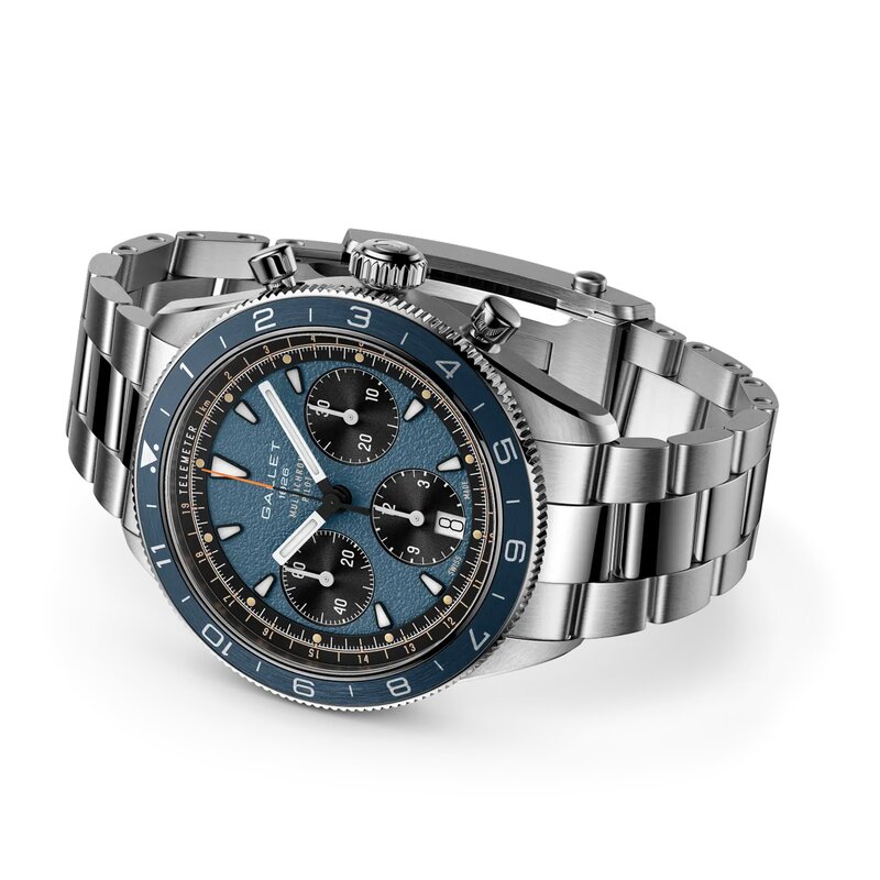 Gallet Multrichron Pilot 42mm Gallet Multrichron Pilot 42mm - AG2303171C1A1 - 3