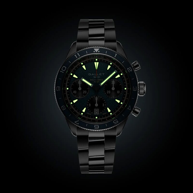 Gallet Multrichron Pilot 42mm Gallet Multrichron Pilot 42mm - AG2303171C1A1 - 5