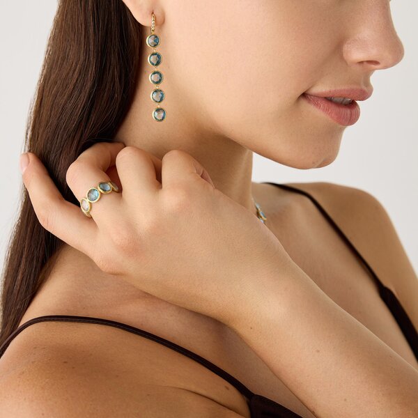 Marco Bicego Jaipur Color oorbellen OB1966ABTP01Y