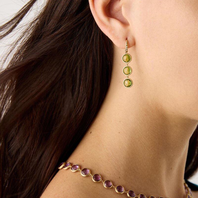 Marco Bicego Jaipur Color oorbellen Marco Bicego Jaipur Color oorbellen - OB1965ABPR01Y - 2