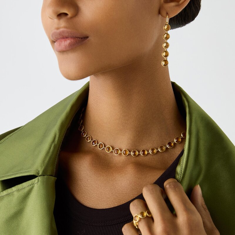 Marco Bicego Jaipur Color halsketting Marco Bicego Jaipur Color halsketting - CB2975QG01Y - 2
