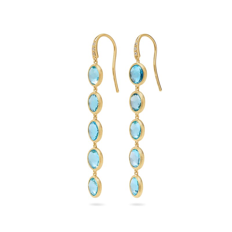 Marco Bicego Jaipur Color oorbellen Marco Bicego Jaipur Color oorbellen - OB1966ABTP01Y - 1