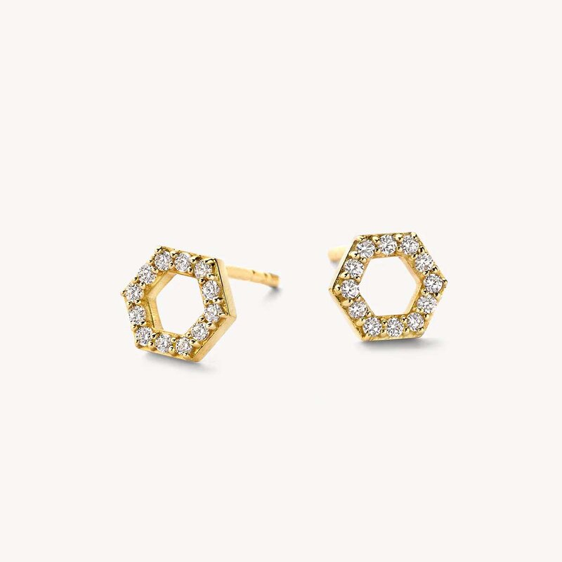 Blush Gold Jewels oorbellen Blush Gold Jewels oorbellen - 7401YZI - 3