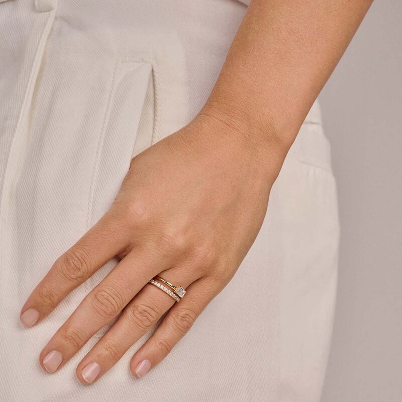 Blush Lab Diamonds ring Blush Lab Diamonds ring - LG1077 - 5