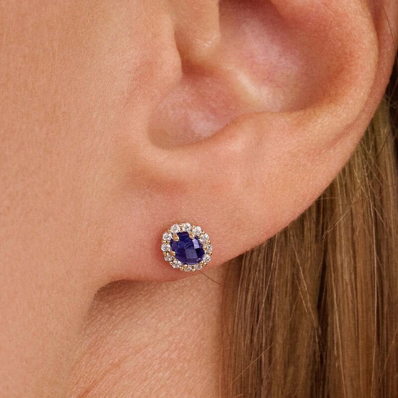 Blush Lab Diamonds oorbellen Blush Lab Diamonds oorbellen - LG7038Y - 3