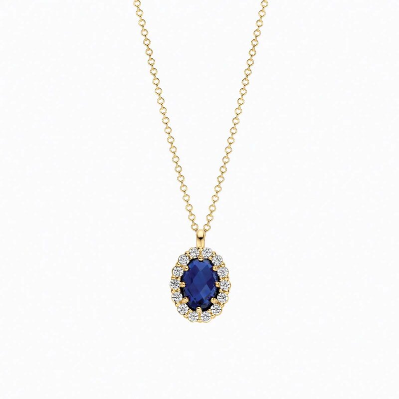 Blush Lab Diamonds halsketting Blush Lab Diamonds halsketting - LG3021Y - 1