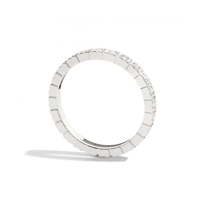 Recarlo Face Cube trouwring Recarlo Face Cube trouwring - R39GD906/D015 - 2