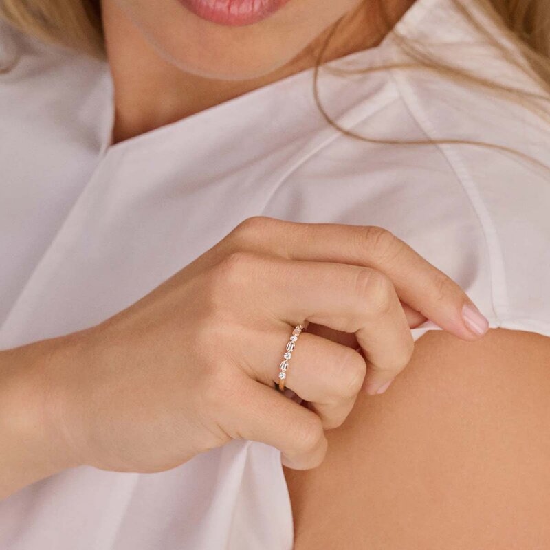 Blush Lab Diamonds ring Blush Lab Diamonds ring - LG1065Y - 5