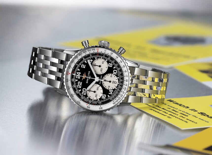 Breitling brengt twee iconische Navitimer-modellen terug: de B09 Chronograph en B02 Cosmonaute Breitling brengt twee iconische Navitimer-modellen terug: de B09 Chronograph en B02 Cosmonaute
