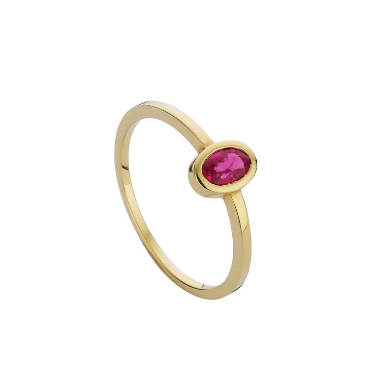 Funky Gold ring - SP 093 R  - 1