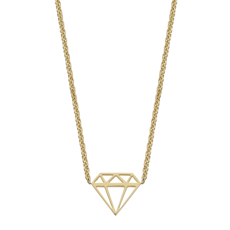 Funky Gold halsketting - SP 318 - 1