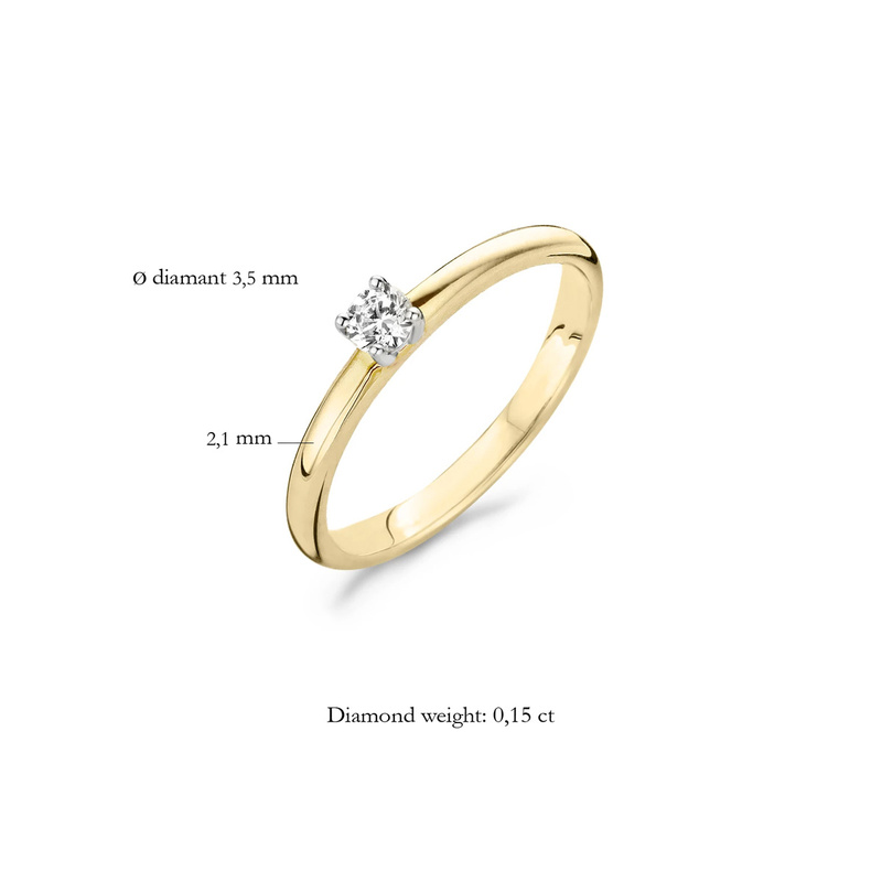 Blush Murph ring - 1603BDI - 2