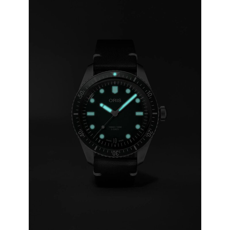 Oris Divers 10 Years Of Mr Porter Ltd. Ed. 40mm Oris Divers 10 Years Of Mr Porter Ltd. Ed. 40mm - 01 400 7772 4217-Set - 6