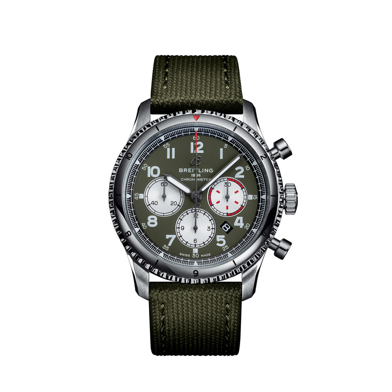 Breitling Classic Avi Aviator 8 curtiss warhawk 43mm