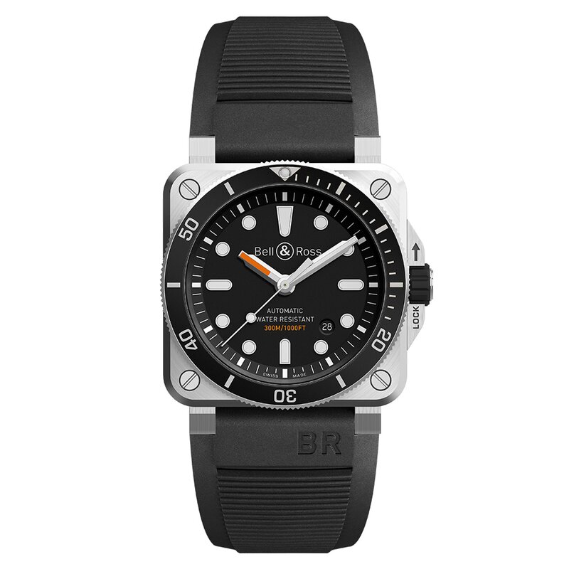 Bell & Ross Br03 42mm - BR0392-D-BL-ST/SRB - 1